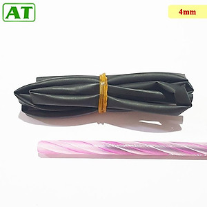 Gen Co Nhiệt Dài 1M Màu Đen Phi 1mm 2mm 3mm 4mm 5mm 6mm 8mm 10mm