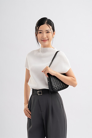 Túi Yuumy ( Thời trang nữ sang chảnh size 21 - Túi đeo vai da Seasand YN192 )