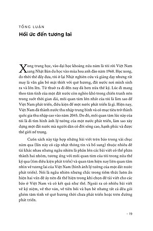 Sách - Hồi Ức Đến Tương Lai - Suy Ngẫm Về Văn Hóa, Giáo Dục Và Con Đường Phát Triển Của Việt Nam