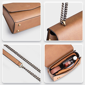 Túi Lata ( Thời trang nữ đi chơi cỡ trung - Túi đeo chéo da HN101 )