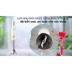 Máy xay sinh tố cầm tay Philips HR2537 (650W) - Hàng chính hãng