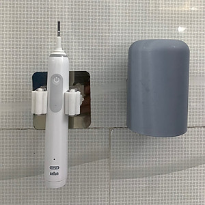 Móc Treo Chổi Dán Tường Hamart Kẹp Cây Lau Nhà Dính Siêu Chắc Chịu Lực Ánh Kim Cao Cấp BẢN LỚN 8x8