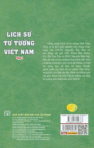 Lịch Sử Tư Tưởng Việt Nam - Tập 1