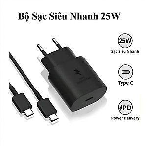 Dây sạc siêu nhanh Type C to Type C hỗ trợ sạc siêu nhanh cho các dòng điện thoại Samsung và các dòng máy dùng cổng sạc Type C