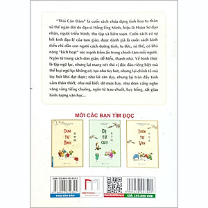 Sách Thái Căn Đàm (Tinh Hoa Đối Nhân Xử Thế Của Cổ Nhân) - Bìa Mềm