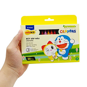 Bút Sáp Màu CR-C05/DO (16 Màu)