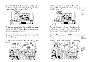 Nhật Ký Chú Bé Nhút Nhát song ngữ Việt Anh Tập 10 Những Ngày Xưa Cũ