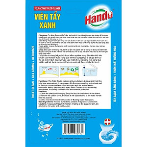 Combo 5 vỉ 30 viên tẩy và làm thơm toilet Hando