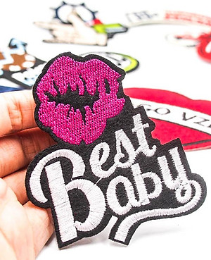 Set 13 Patch vải sticker ủi - Streetstyle 1