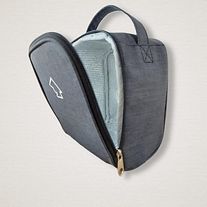 Bộ túi hộp cơm thủy tinh COBA'COOK Thủy tinh cường lực chịu nhiệt tới 400 độ C  Gồm 3 hộp 370ml và 1 túi - CCL33BS