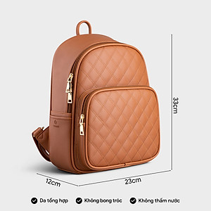 Balo nữ YUUMY ( Họa tiết quả trám Seasand YBA62 )