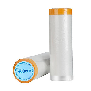 Màng bọc nilon che bụi đa năng KM 4794 keo dính 1 đầu cuộn 4x20m hàng Nhật