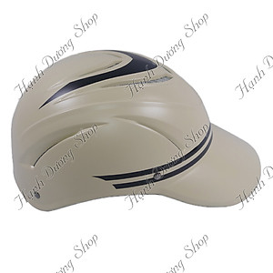Mũ bảo hiểm dạng nón kết xẻ đầu nhiều đường thoáng mát khi đội, nón bảo hiểm lưỡi trai xẻ đầu không có logo