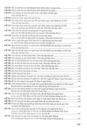 Sách 199 Đề Và Bài Văn Hay Lớp 8