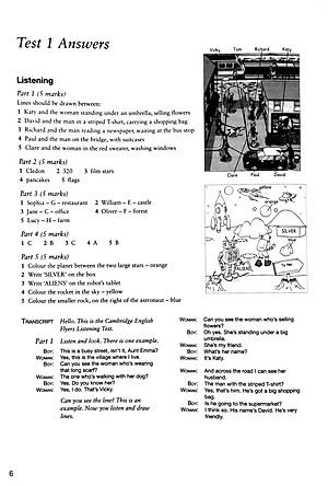 Cambridge English Flyers 1 for Revised Exam from 2018 Ans Booklet