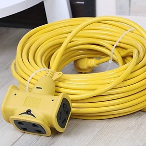 Ổ Cắm Điện, Cuộn Dây Điện Kèm Ổ Cắm Dài 25met, Ổ Cắm Điện Đa Năng, Chịu Tải Cao, Tiện Lợi