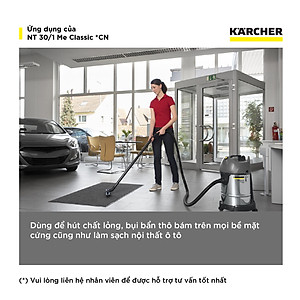 Máy hút bụi khô và ướt công nghiệp Karcher NT 30/1 Classic - Hàng chính hãng