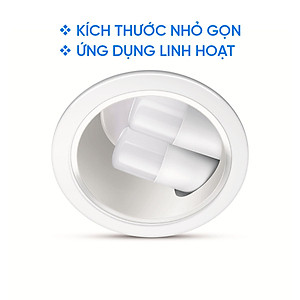Bóng đèn LED Stick PHILIPS E27 - Kích thước nhỏ gọn, Thay thế hoàn hảo cho bóng đèn Compact - Hàng Chính Hãng