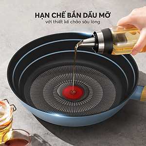 Chảo chống dính vân gỗ Elmich Nature EL-5947MG