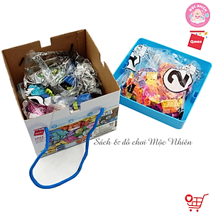 Hộp xếp hình lắp ráp sáng tạo 460 chi tiết Qman 2901