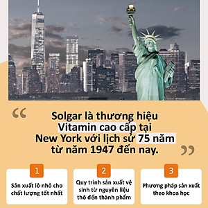 NHẬP KHẨU USA CHÍNH HÃNG - Viên uống dầu cá bổ sung omega 3, hỗ trợ giảm xơ vữa động mạch, tốt cho tim mạch, cải thiện trí nhớ Solgar Dầu cá Fish Oil Omega-3 Concentrate 120 