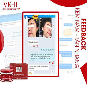 Kem Ngừa Nám - Tàn Nhang - Đồi Mồi VK II ( 10g/20g )