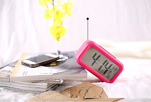 Đồng hồ báo thức điện tử thông minh để bàn mini DH89 - Shop Gold