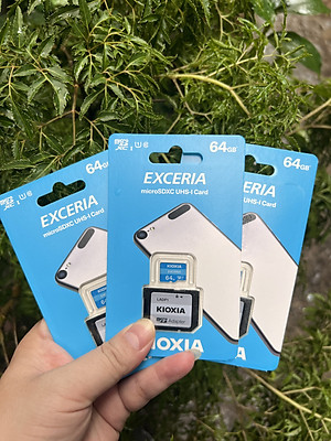 Thẻ nhớ MicroSD Kioxia 64GB Class 10 - Hàng Nhập Khẩu