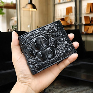 Ví Nam Gù Cá Sấu Lớn 2 Mặt Cao Cấp