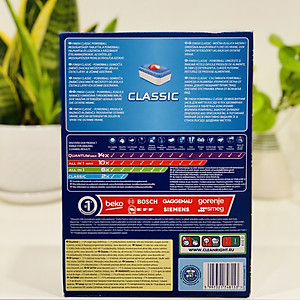 Viên rửa bát Finish Classic - 120 viên / hộp