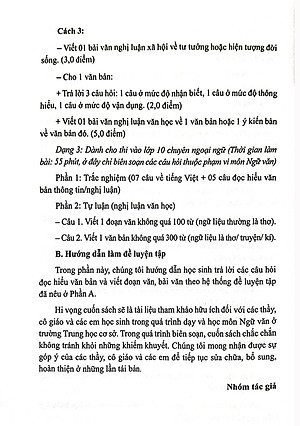 Ôn luyện thi vào 10 Môn Ngữ văn - Theo chương trình Giáo dục phổ thông 2018