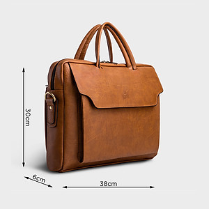 Cặp Công Sở Lata ( Thời trang nam basic - Cặp da CA27 )