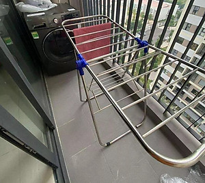 Giàn phơi, giá gấp gọn phơi quần áo Inox chữ A cao cấp Sothing- Hàng chính hãng