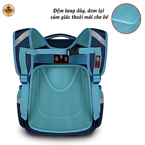 Balo học sinh tiểu học TN Bags – Balo đi học cấp 1 siêu nhẹ, trượt nước, nhiều ngăn cao cấp cho bé năng động TN.B3014