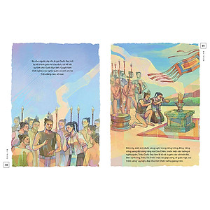 Sách Lịch sử Việt Nam bằng tranh: Bà Triệu (Bản màu, Bìa cứng)