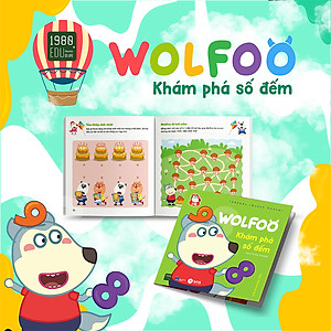 Sách Wolfoo Khám Phá Số Đếm