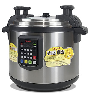 Nồi áp suất Gali GL-1626, dung tích 17lít, Sử dụng hoàn hảo cho các nhà hàng, quán ăn, trường học, hàng chính hãng 100%, bảo hành 24 tháng Gali