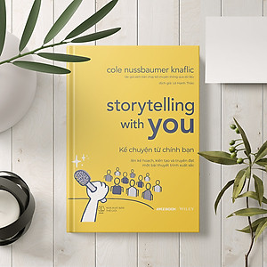 Combo 3 cuốn: Storytelling With You (Kể Chuyện Thông Qua Dữ Liệu, Thực Hành Kể Chuyện Thông Qua Dữ Liệu, Kể Chuyện Từ Chính Bạn)