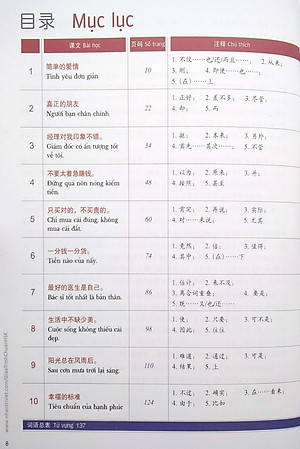 Sách Giáo Trình Chuẩn HSK 4 - Tập 1 Bài Học (Quét Mã QR Để Nghe File MP3)(Tái Bản)