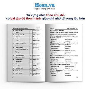 Sách - Sổ tay từ vựng tiếng anh theo chủ đề ôn thi THPT