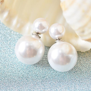 Bông tai nụ ngọc trai ngọt ngào