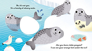 Usborne Little Peep-Through Books: Are You There Little Penguin?