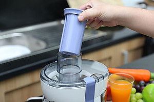 Máy Ép Trái Cây Philips HR1811 (300W) - Trắng Xanh - Hàng chính hãng