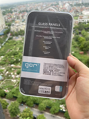 Bộ 2 Kính cường lực GOR cho Samsung Galaxy M53 5G trong suốt 2.5D ( 2 miếng) Hàng nhập khẩu