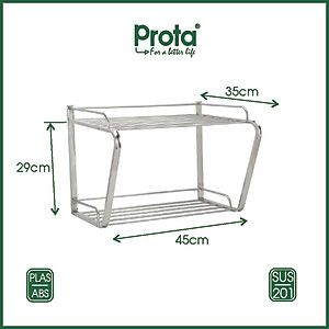 Kệ Lò Vi Sóng Inox Treo Tường Cao Cấp Prota PT960
