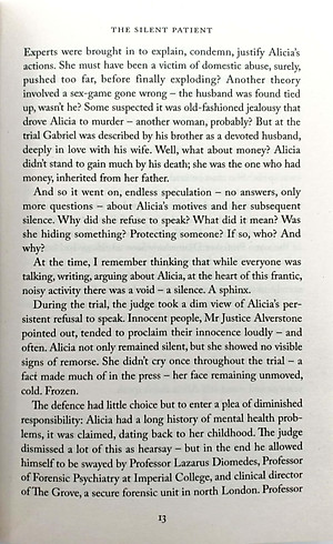 Sách The Silent Patient