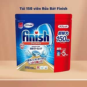 Viên rửa bát Finish Nhật túi 150 viên
