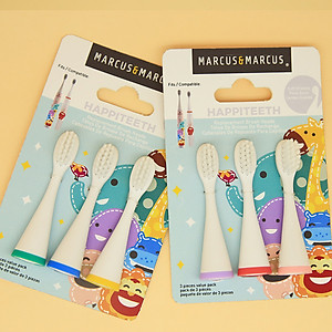 Bộ 3 đầu bàn chải thay thế cho bé Marcus & Marcus (Willo/ Marcus/ Pokey)