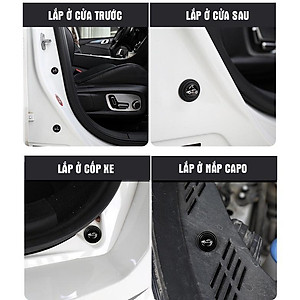 Nút cao su giảm chấn cánh cửa ô tô , đệm silicon chống va đập giảm tiếng ồn bảo vệ cửa, capo, cốp xe oto