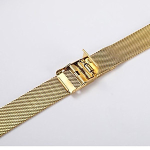 Dây Mesh Lưới Cho Đồng Hồ Fossil Casio Samsung Huawei [Tặng Chốt thông minh & Dụng cụ tháo lắp]